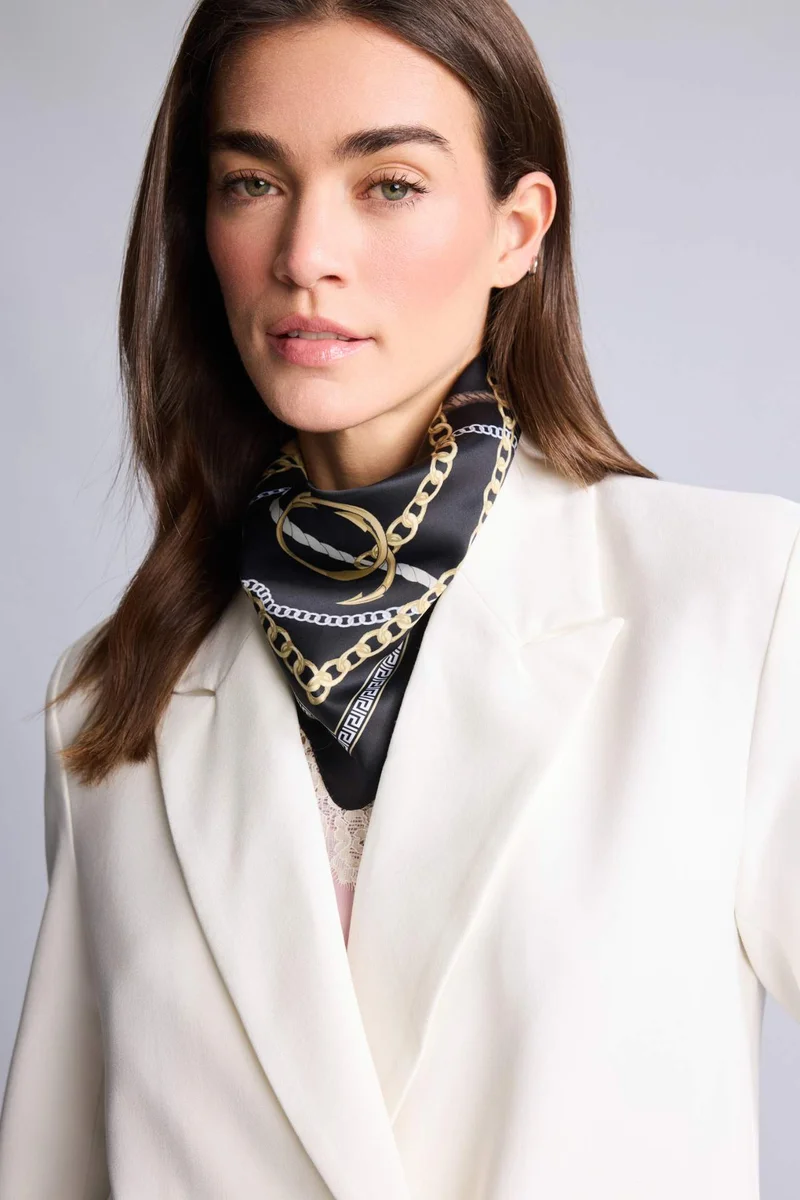 Woman Satin Foulard