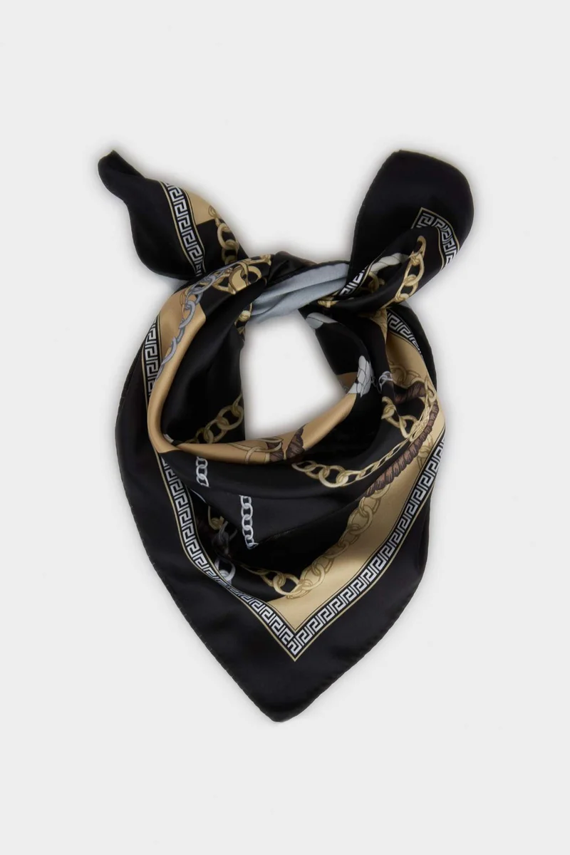 Defacto  Woman Satin Foulard for Women | Best Price UAE