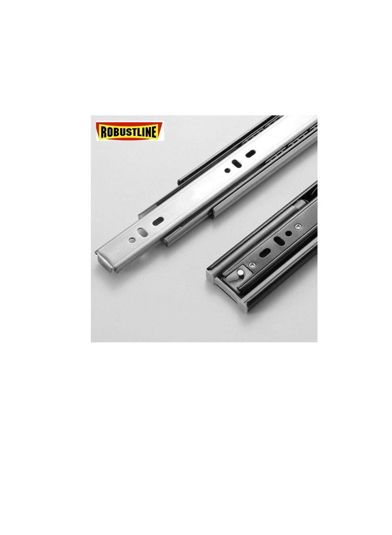 Robustline Soft Closing Steel Ball Bearing Drawer Slide Rail Runner (12 INCHES) - Image 2