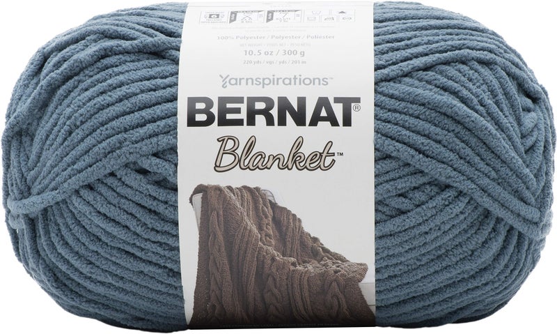 BERNAT BLANKET BB, STORMY GREEN - Image 1