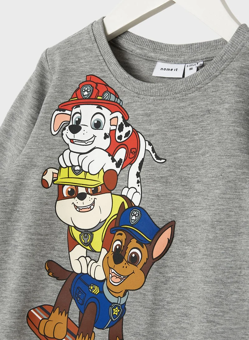 NAME IT Kids Paw Patrol Sweatshirt