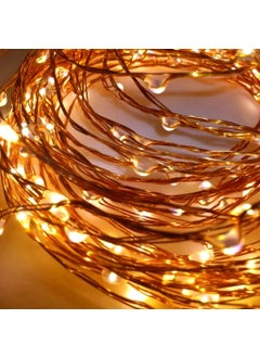 Concept Kart Warm White 30 Bulbs LED Fairy String Light 10ft 3M OutdoorIndoor Light Waterproof USB Powered Starry Decoration Light for Diwali Wedding Birthday Party Home Decoration and More Pack Of 1  - Image 1