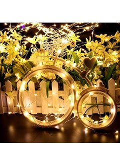 Concept Kart Warm White 30 Bulbs LED Fairy String Light 10ft 3M OutdoorIndoor Light Waterproof USB Powered Starry Decoration Light for Diwali Wedding Birthday Party Home Decoration and More Pack Of 1  - Image 4