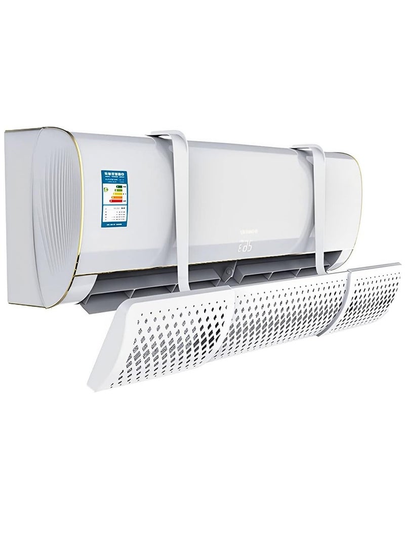 Generic Adjustable  Air Conditioner Deflector – Telescopic Wind Shield for Optimized Airflow Control, Home Cooling Air Baffle for AC Vents  - Image 1