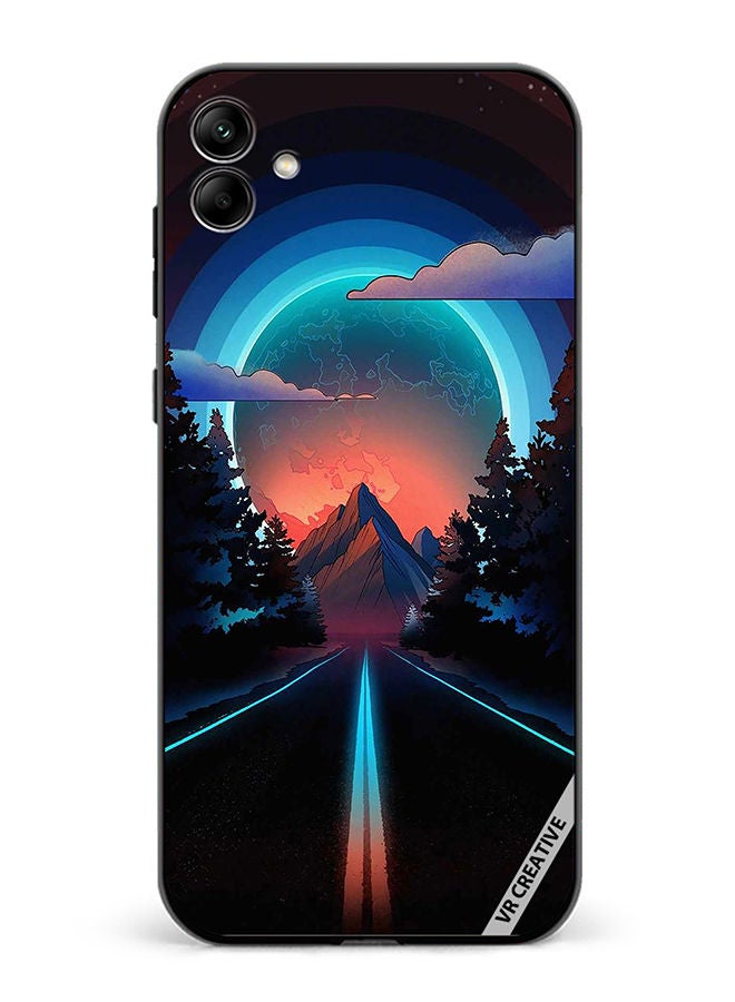 VR CREATIVE Protective Case Cover For Samsung Galaxy A04 Road To Paradise Design Multicolour - Image 1