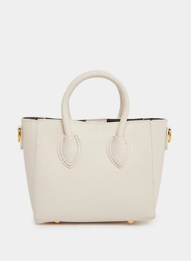 Styli Styli Ribbon Detail Handbag with Adjustable Strap