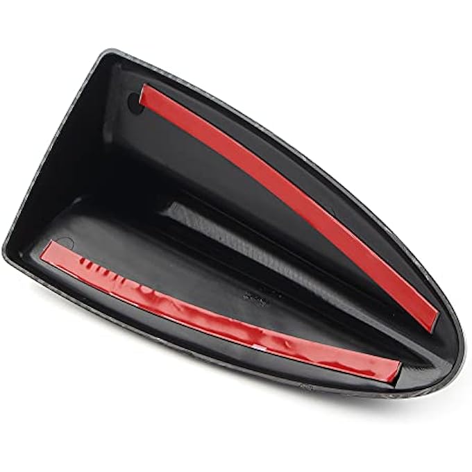 rayihni Auto Carbon Fiber Shark Fin Antenna Cover ABS for BMW E90 E91 M3 3Series 1Series E82 2007 2008 2009 2010 2011 2012 2013 - Image 3