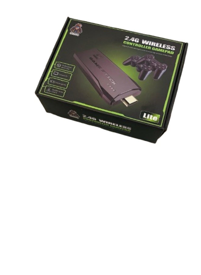 4K HD Retro Gaming Console Stick (64GB) with 10000+ Pre-Loaded Games & Dual 2.4G Wireless Controllers - Classic Arcade & Console Emulation for TV/Monitor - Image 5