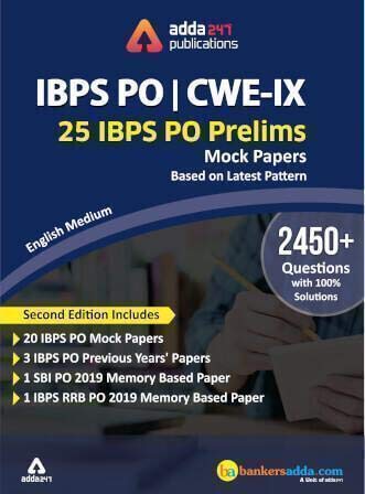 IBPS PO 2022 Prelims Mocks Papers English Printed Edition (IBPS PO Special) by Adda247 Publications  - Image 1