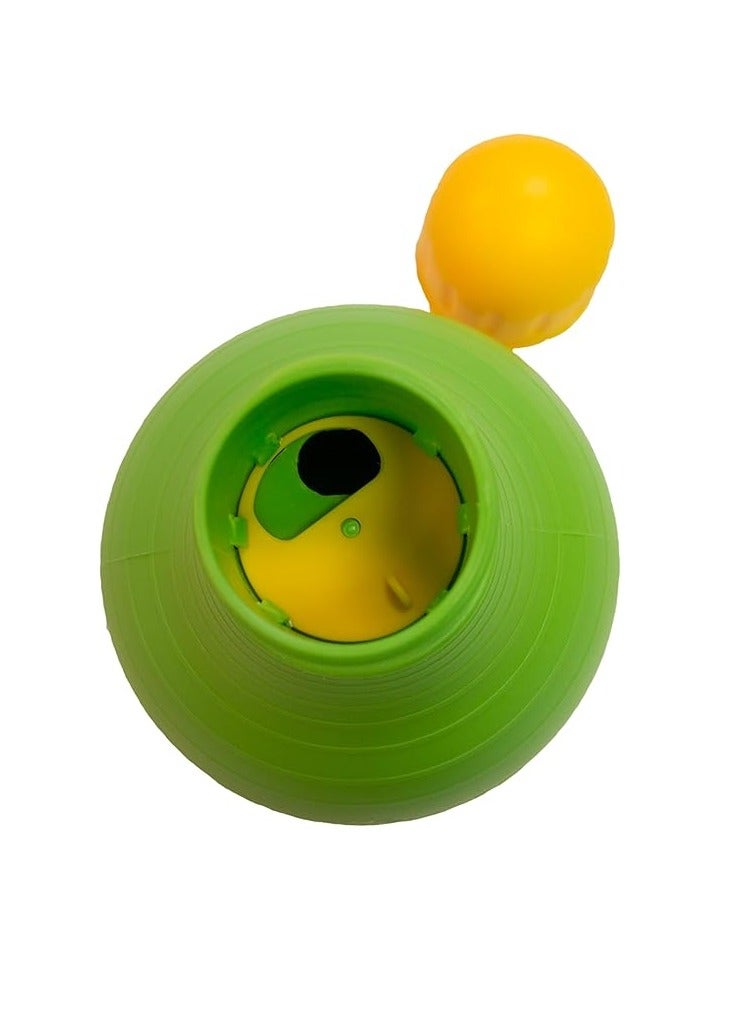 Starmark Bob-a-Lot Interactive Dog Toy, Green, Large - Image 5