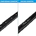 LEONLITE H Track Power Feedable I Connector Single Circuit 3Wire1 Track Lighting Kit UL Listed Flame Retardant Material Black - Image 3