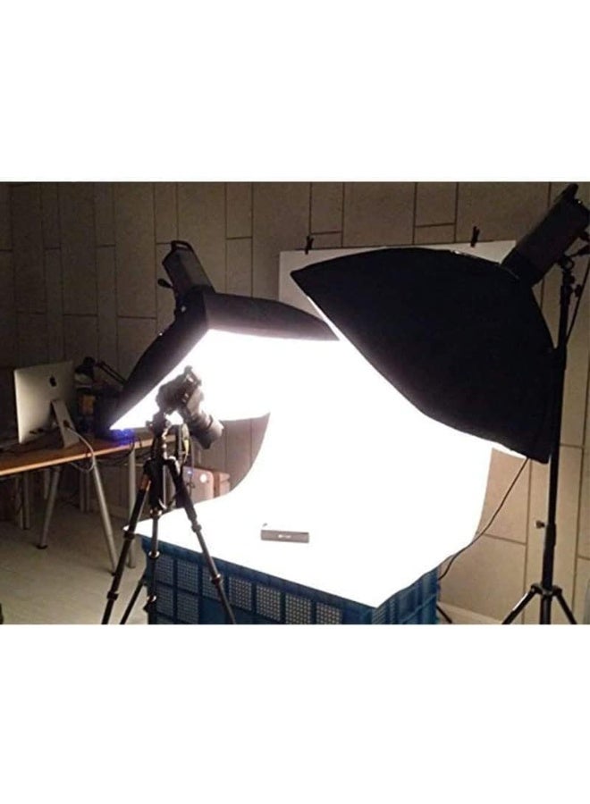 BPA خلفية تصوير بي بي إيه (120x200 سم) ورق خلفية بي في سي غير لامع للاستوديو التصويري (أبيض) - Image 4