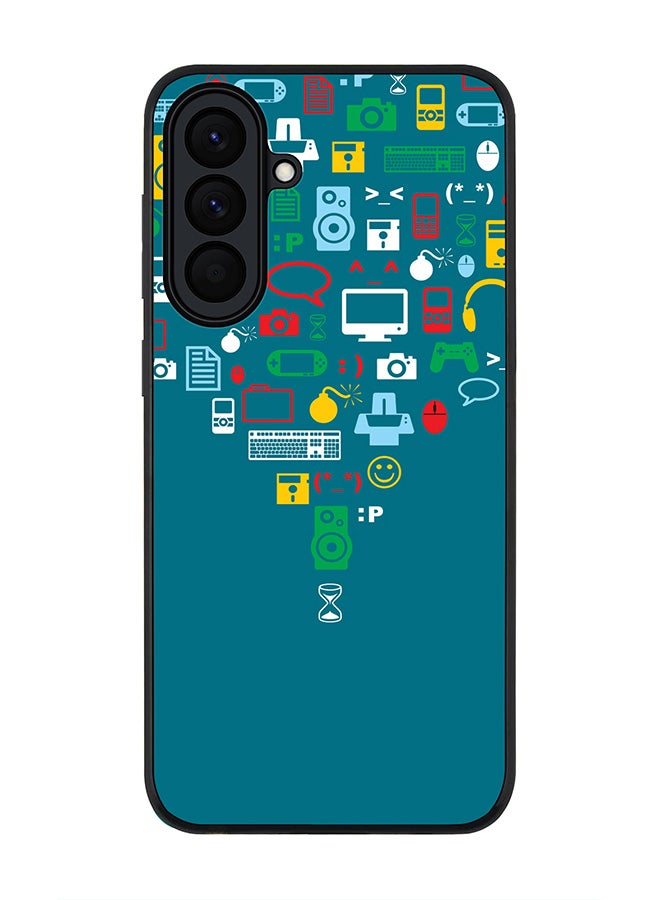 For Samsung Galaxy A57 Case,Slim fit Camera Protection, Shockproof Thin Phone cover  - Convergence (Green)