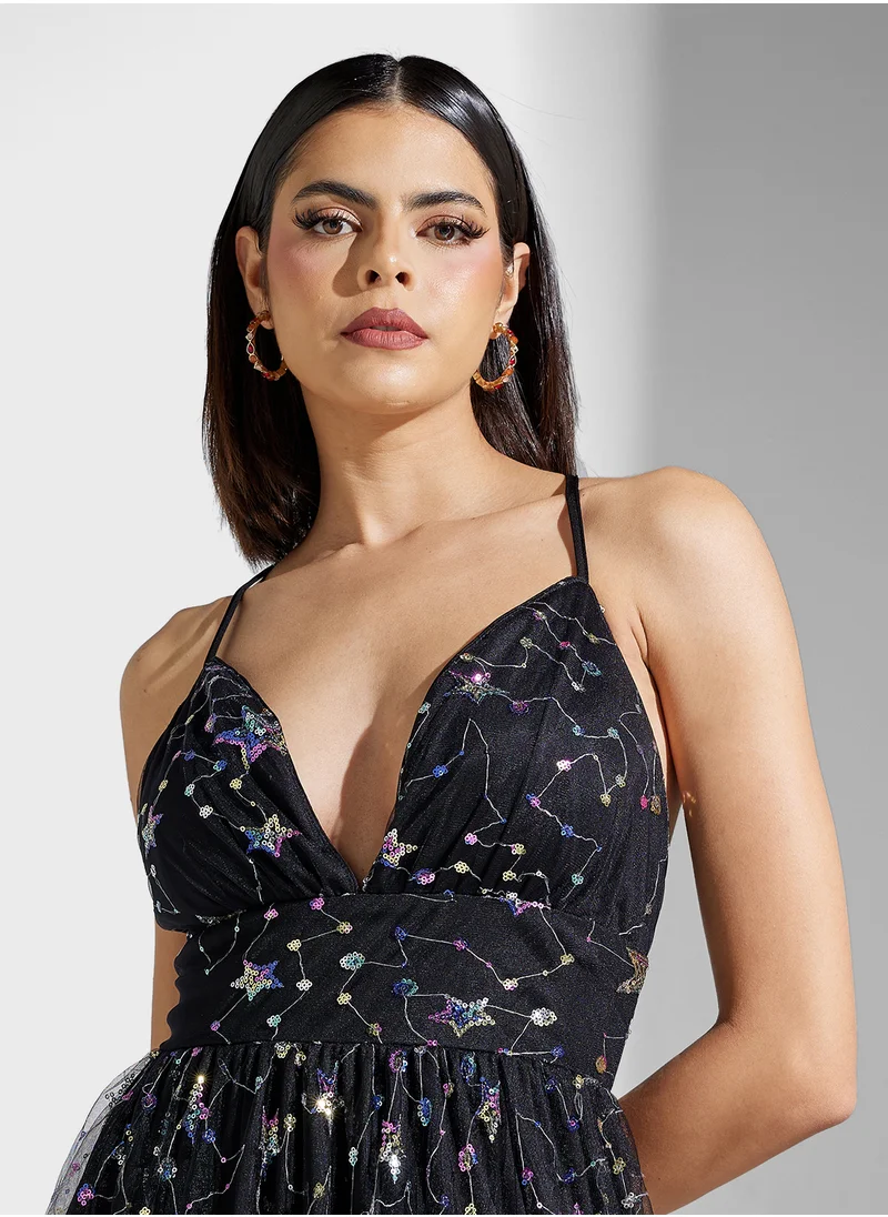 Ella Limited Edition Strappy Tulle Dress