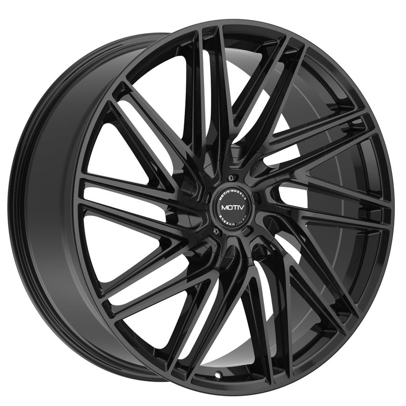 Motiv 429B Align Gloss Black Wheel (18 x 8. inches /5 x 114 mm, 40 mm Offset) - Image 3