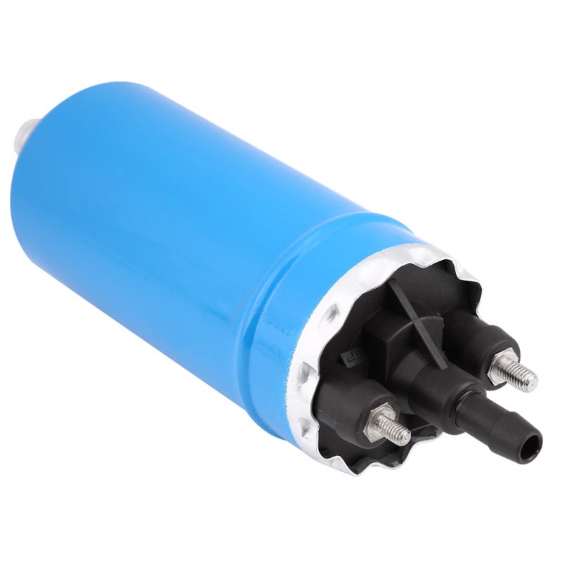 High Pressure Electric Inline Fuel Pump: 140LPH Full Copper Motor - Thickened Aluminum Alloy Body Compact Size for BMW E23, E24, E12, E28, E30 Turbo or Non Turbo Gas Fuel Injection Systems - Image 1