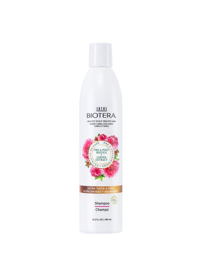 Biotera Ultra Thick & Full Sheer Volume Shampoo ; Fine Or Limp Hair ; Microbiome Friendly ; Vegan & Cruelty Free ; Paraben Free ; Colorsafe ; 15.2 Fl Oz - Image 1