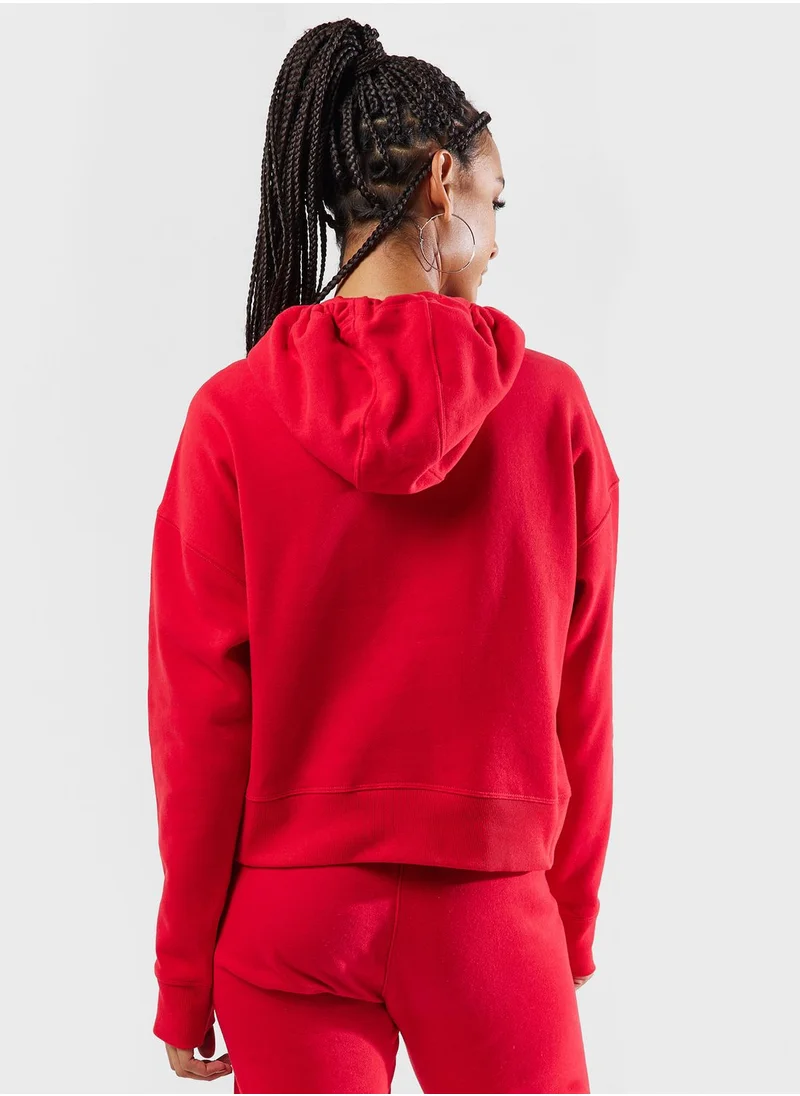DKNY Sport Graphic Sequin Detail Hoodie
