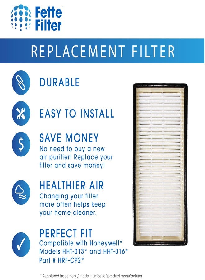 فيتي فلتر فلتر Fette - فلتر ممتاز من الفئة C متوافق مع فلاتر Honeywell من الفئة C للطرازات HHT-011، HHT-080، HHT-080/1، HHT-081، HHT-085، HHT-090، HHT-145، HHT-145/9، HHT-149، 16200، 16216، رقم القطعة HRF-C2، HRF-C1 - Image 3