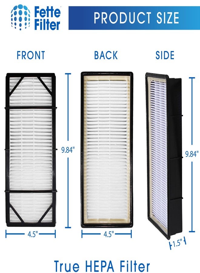 فيتي فلتر فلتر Fette - فلتر ممتاز من الفئة C متوافق مع فلاتر Honeywell من الفئة C للطرازات HHT-011، HHT-080، HHT-080/1، HHT-081، HHT-085، HHT-090، HHT-145، HHT-145/9، HHT-149، 16200، 16216، رقم القطعة HRF-C2، HRF-C1 - Image 5
