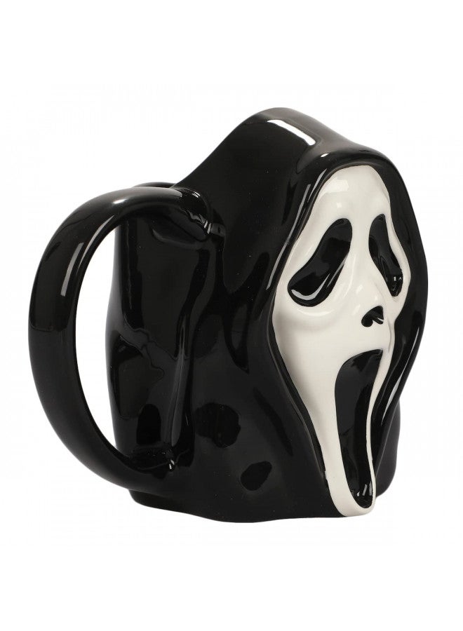 Bioworld Ghost Face 16 Oz Sculpted Ceramic Mug - Image 3