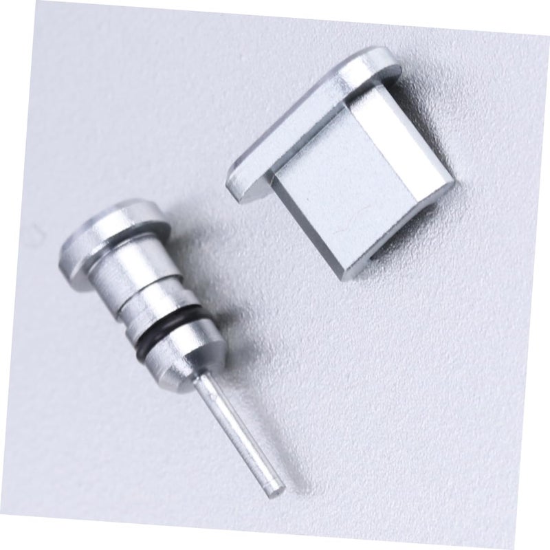 مجموعة سدادات الغبار الرمادية لـ Micro USB وفتحة سماعة الرأس، علبتان، تصميم متين - Image 5