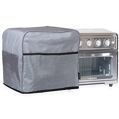 Crutello Convection Toaster Oven Cover with Storage Pockets, Large, Fits Machines Up to 17 x 15 x 14 Inches, Compatible with Cuisinart - Image 1