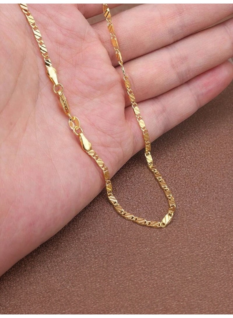 GOLDMAX 18k Gold Plated Necklace For Women Size 55cm - Image 1
