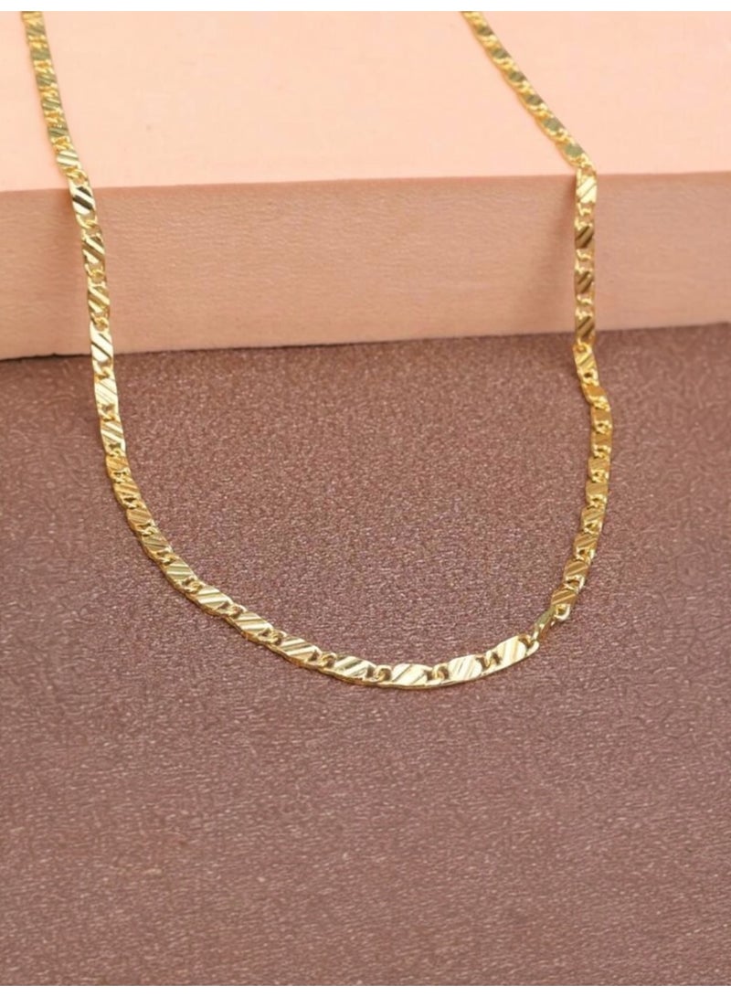 GOLDMAX 18k Gold Plated Necklace For Women Size 55cm - Image 2