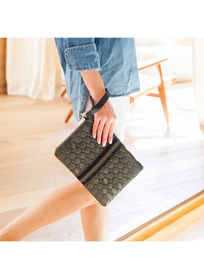 FLYTE - Emma Bag Travel Quilted Clutch Camo - Image 1