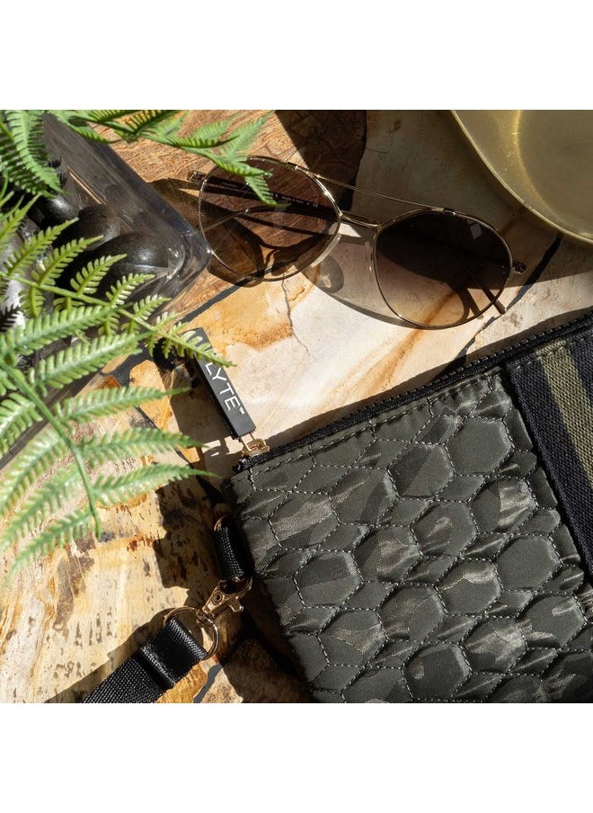 FLYTE - Emma Bag Travel Quilted Clutch Camo - Image 1