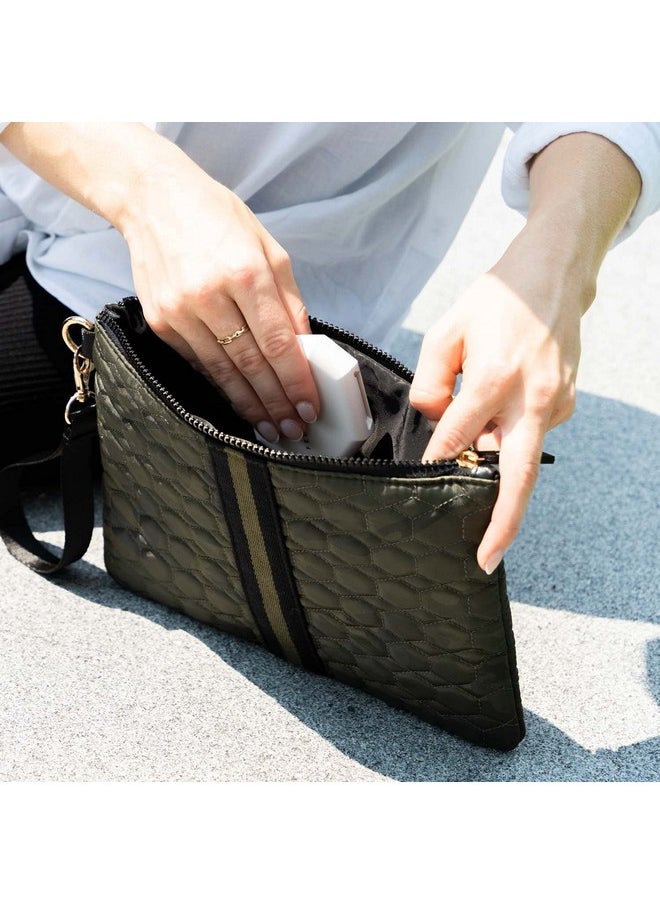 FLYTE - Emma Bag Travel Quilted Clutch Camo - Image 1