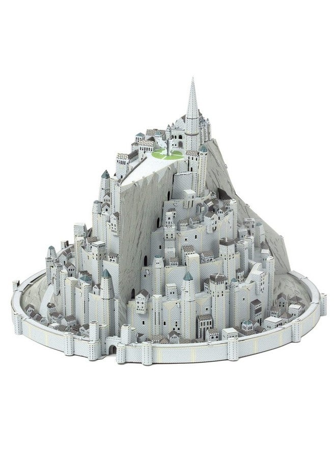 Metal Earth Premium Series Lord Of The Rings Minas Tirith 3D Metal Model Kit Fascinations  - Image 1