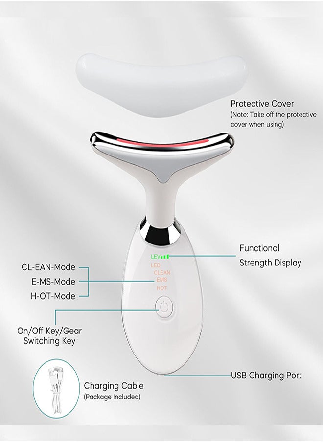 Face Massager, Face Beauty Device, Facial Lifting Therapy Machine EMS Face Massager Anti Wrinkle Skin Tightening Reduce Double Chin Skin Care Tools 7 Colour Modes - https://f.nooncdn.com/p/pzsku/Z91AB914B1937EFAA7BD0Z/45/_/1730300013/9b552f99-1958-47b1-8927-288c020ce501.jpg?format=jpg&width=original