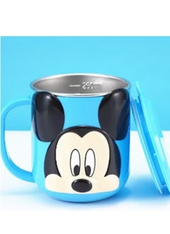 Disney Disney Cup Water and Coffee Insulation Stainless Steel Blue Mickey Mouse Princess  - Image 1