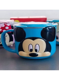 Disney Disney Cup Water and Coffee Insulation Stainless Steel Blue Mickey Mouse Princess  - Image 2