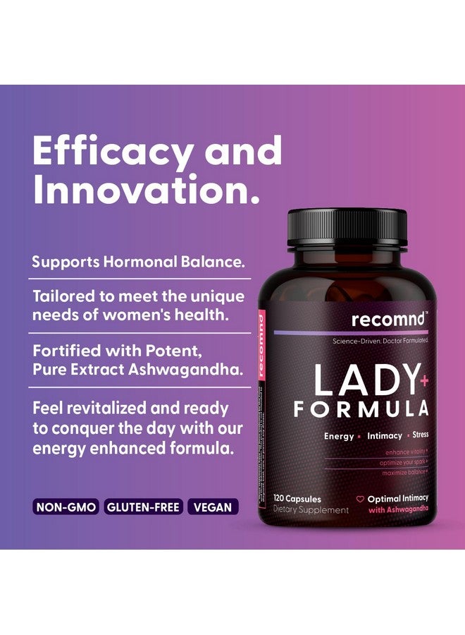 صيغة ريكومند للسيدات | مكمل صحة المرأة - تحسين وزيادة الطاقة العقلية والبدنية، دعم صحة الأمعاء والمناعة - Image 3