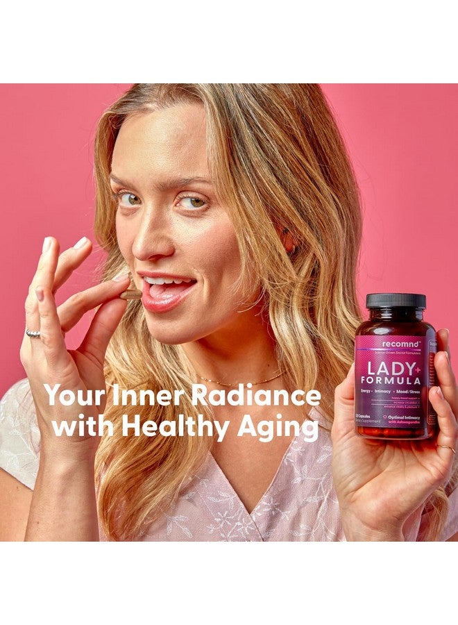 صيغة ريكومند للسيدات | مكمل صحة المرأة - تحسين وزيادة الطاقة العقلية والبدنية، دعم صحة الأمعاء والمناعة - Image 2