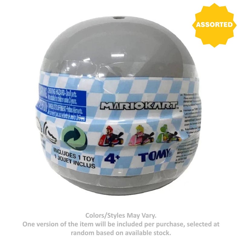 TOMY Nintendo Mario Kart Pull-Back Racer Capsule (5.08 cm, Assorted) - Image 1
