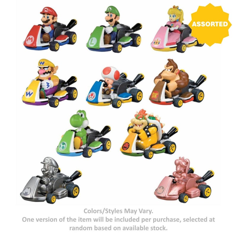 TOMY Nintendo Mario Kart Pull-Back Racer Capsule (5.08 cm, Assorted) - Image 2