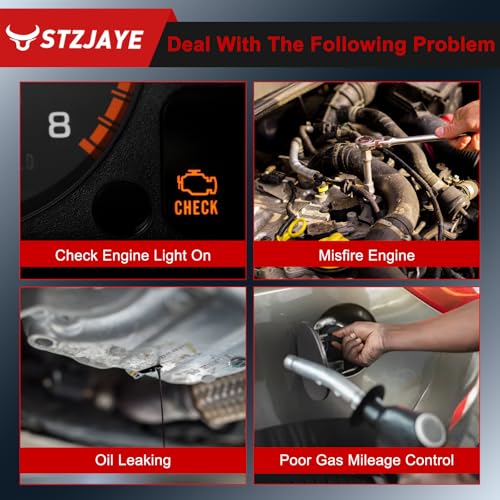 STZJAYE DG508 Ignition Coils Set of 8 Pack Compatible with Ford F-150 2000-2010,for E-150 2003-2014,for E-250 2003-2014,for Lincoln Navigator 1998-1999,for Mercury Grand Marquis 1998-2011 DG491 Black - Image 5