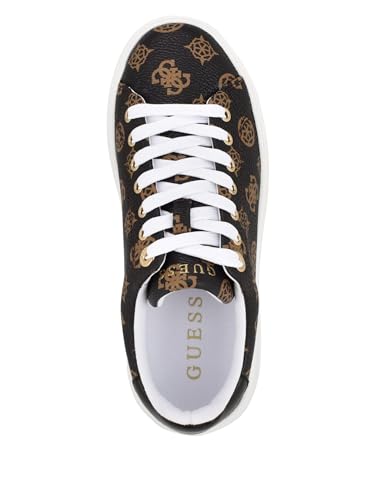 GUESS حذاء رياضي DENESA للنساء من GUESS، بني متوسط بشعار 210، 8 - Image 5