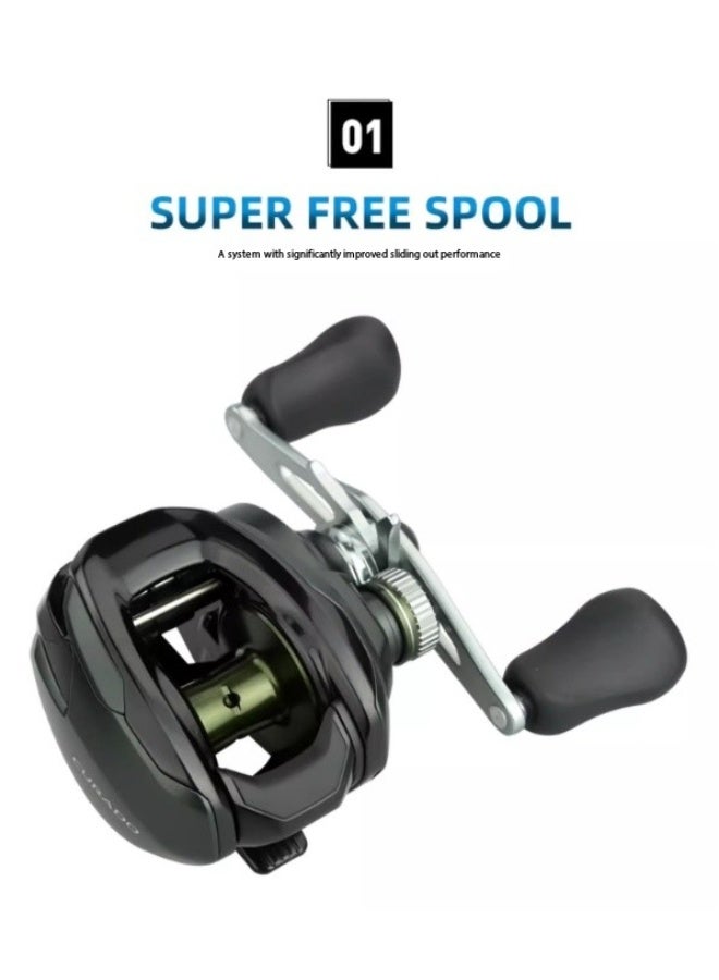 SHIMANO CURADO 200HG, 7.4 right hand,jigging reel,boat fishing reel,shore jigging reel,perfectly made - Image 4