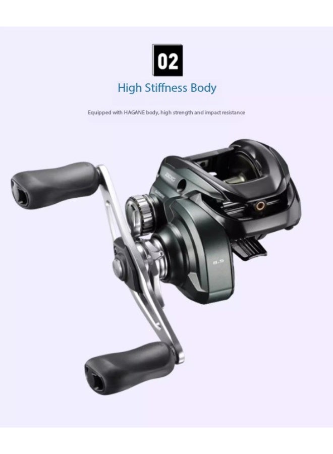 SHIMANO CURADO 200HG, 7.4 right hand,jigging reel,boat fishing reel,shore jigging reel,perfectly made - Image 5