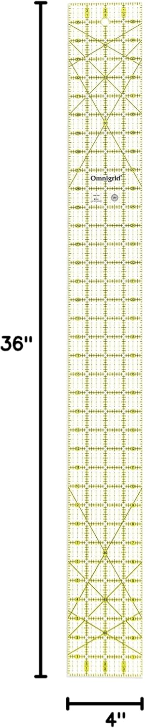 Omnigrid Dritz Omnigrid Ruler Clear  - Image 4