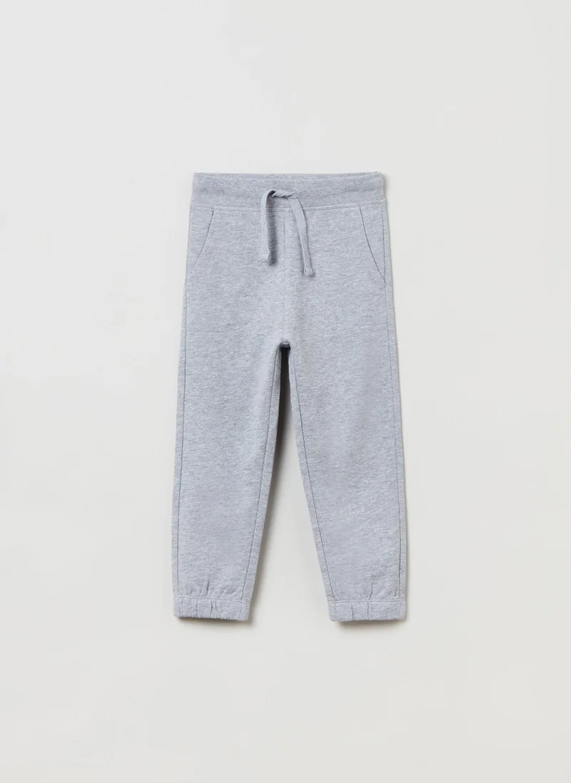 Ovs OVS Cotton Joggers With Drawstring