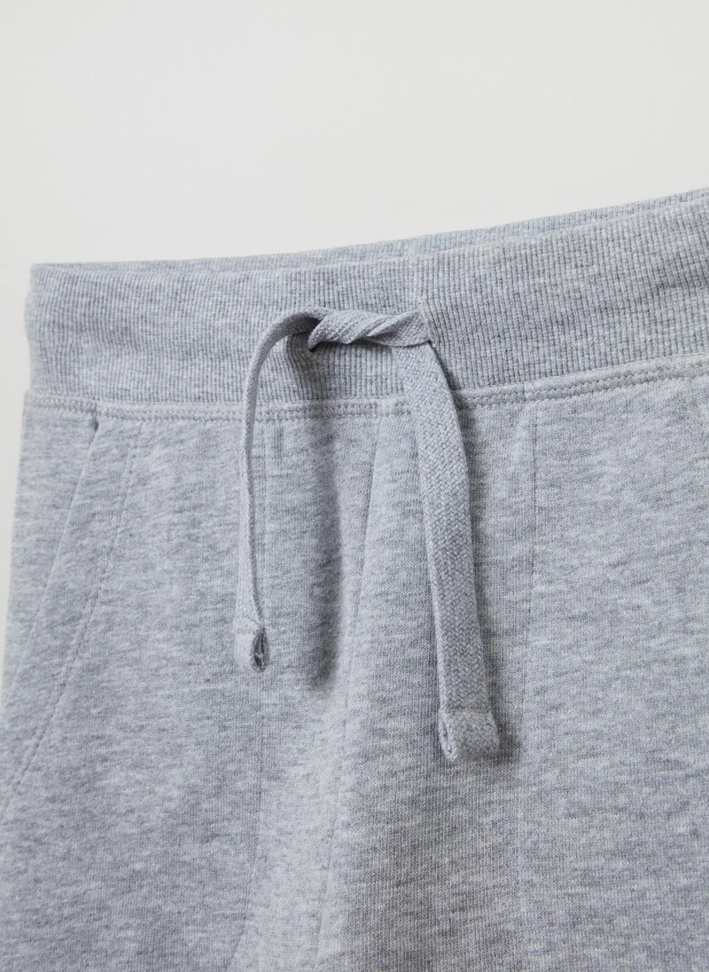 او في اس OVS Cotton Joggers With Drawstring
