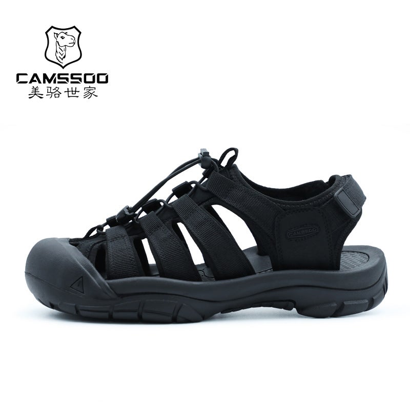 Outdoor Tracing Sandals Women'S Summer Non-Slip Baotou Wading Shoes Men'S Breathable Quick-Drying Children'S Beach Shoes Sports Casual Shoes - Image 1