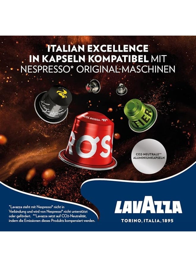 Lavazza Qualità Rossa, Full-bodied and Balanced Espresso, 10 Capsules, Nespresso Compatible - Image 5