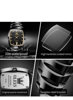 OLEVS OLEVS Pair Men Women Watches Set Analog Date Diamond Stainless Steel Waterproof Luminous Watch 7006  - Image 5